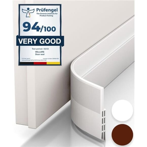 Door Draft Stopper Weather Stripping Seal Soundproof Energy Saving Door Sweep - Picture 1 of 7